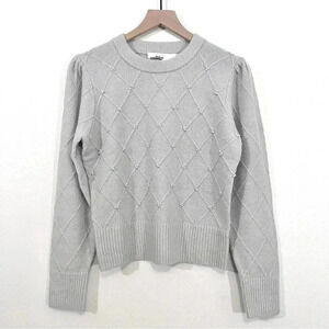 NWT ASTR the Label Light Gray Sweater